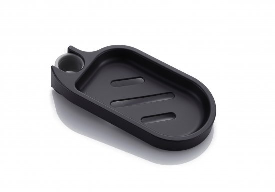 Мыльница для душевой штанги Osgard Endi 18-22 мм цвет черный матовый