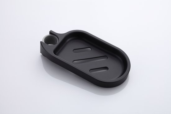 Мыльница для душевой штанги Osgard Endi 18-22 мм цвет черный матовый