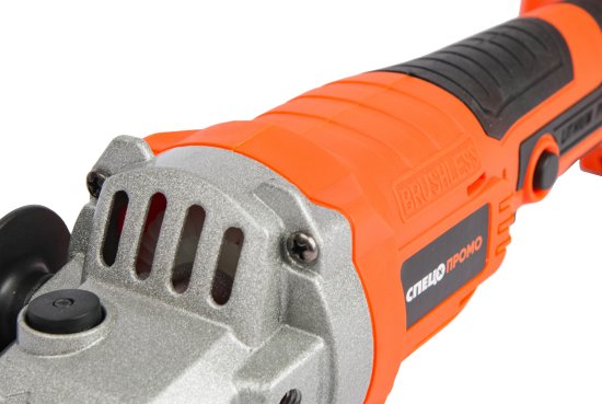 УШМ аккумуляторная бесщеточная Спец Промо БШУ-20-ПБ, 20 В Li-ion 2x4 Ач