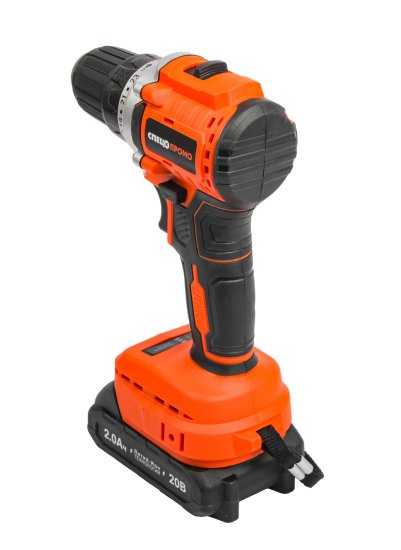 Дрель-шуруповерт аккумуляторная бесщеточная Спец Промо БДА-20-ПБ, 20 В Li-ion 2x2 Ач