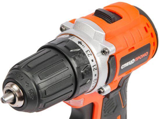 Дрель-шуруповерт аккумуляторная бесщеточная Спец Промо БДА-20-ПБ, 20 В Li-ion 2x2 Ач