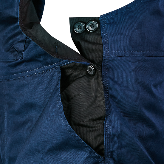 Полукомбинезон рабочий Delta Plus Mach1 цвет синий размер L рост 180