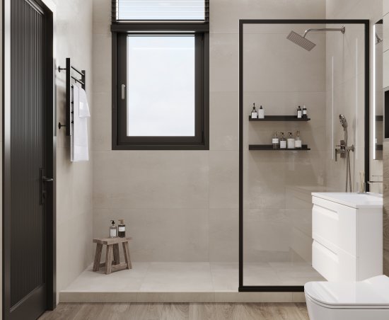 Глазурованный керамогранит Ceradim Calgary Silver 60x120 см 1.44 м² матовый цвет светло-серый