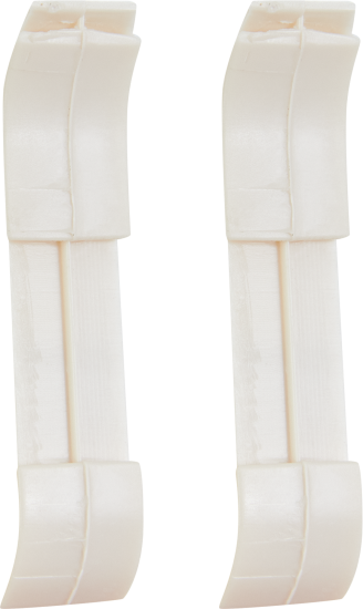 Соединитель для плинтуса «Дуб Силк», высота 62 мм, 2 шт.