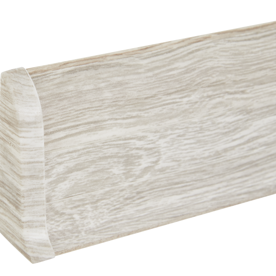 Заглушки для плинтуса «Дуб Рейкьявик», высота 62 мм, 2 шт.