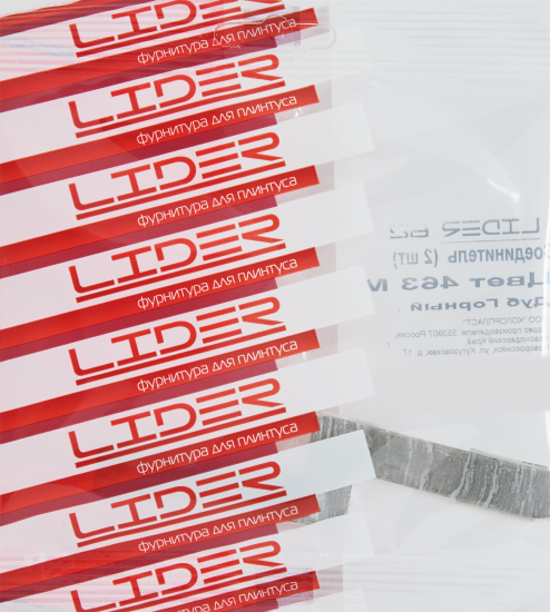 Соединитель для плинтуса «Дуб Горный», высота 62 мм, 2 шт.