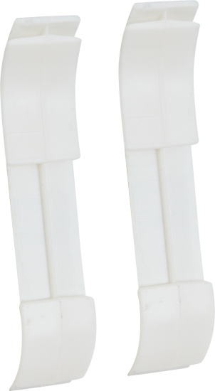 Соединитель для плинтуса «Дуб Рейкьявик», высота 62 мм, 2 шт.