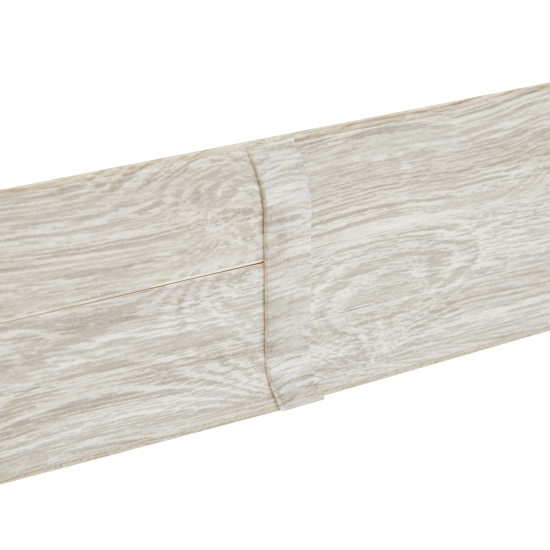 Соединитель для плинтуса «Дуб Рейкьявик», высота 62 мм, 2 шт.