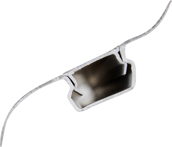 Плинтус напольный «Дуб горный» высота 62 мм, длина 2.5 м