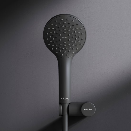Душевая система AM.PM Moxie FB9M1RH22 скрытого монтажа цвет черный матовый