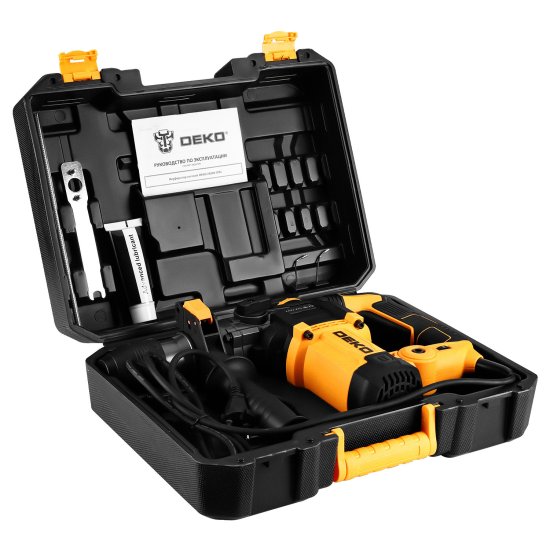 Перфоратор сетевой SDS-plus Deko ZKHW 084-1031, 2050 Вт, 6 Дж