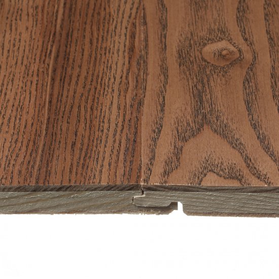 Паркетная доска Polarwood ясень электро 1,678 кв.м 14 мм трехполосная брашированная