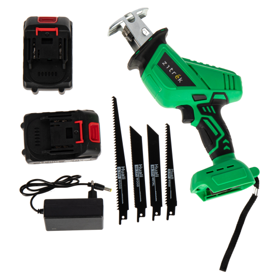 Пила сабельная аккумуляторная Zitrek ZKHS20 084-1073, 20 В Li-Ion 2x2 Ач