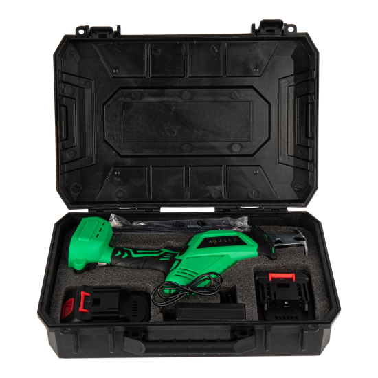 Пила сабельная аккумуляторная Zitrek ZKHS20 084-1073, 20 В Li-Ion 2x2 Ач