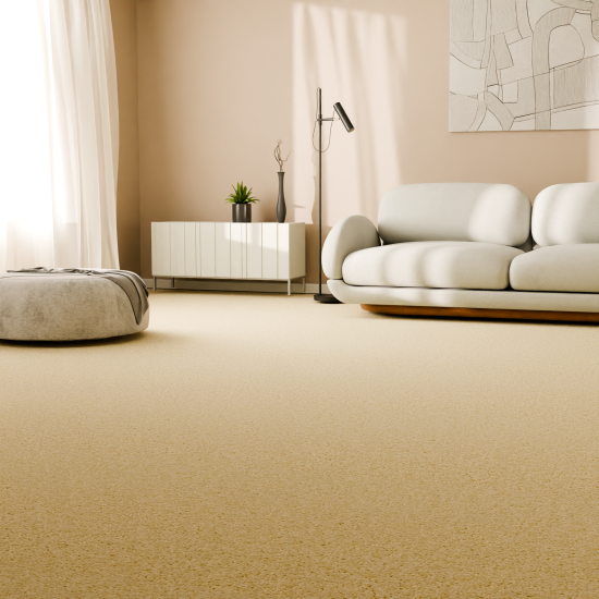 Ковровое покрытие «Перуджа», 4 м, цвет марципан