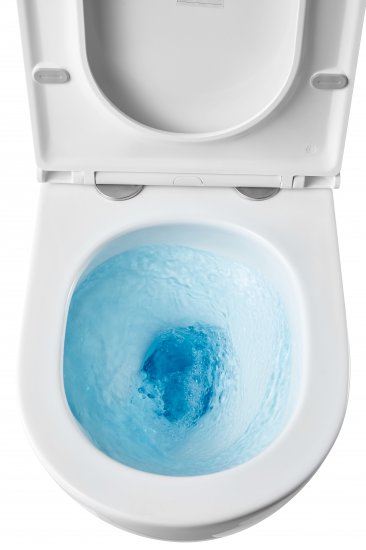 Комплект инсталляция с унитазом Oli Vikent Tornado 4 в 1 безободковый с микролифтом с клавишей Slim цвет черный