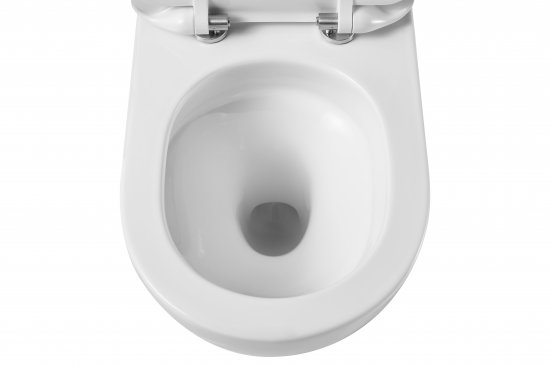 Комплект инсталляция с унитазом Oli Vikent Tornado 4 в 1 безободковый с микролифтом с клавишей Slim цвет черный