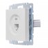 Розетка компьютерная Lezard Vesna встраиваемая белая RJ45 (742-0288-139)