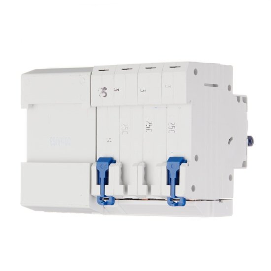 Автомат дифференциальный КЭАЗ OptiDin VD63 25А 3P+N тип AC 30 мА 6 кА (103478)