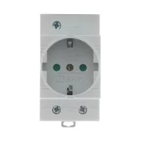 Розетка щитовая модульная EKF PROxima РДЕ-47 (mdse-47-pro) 230 В 16 А 1P+N+PE