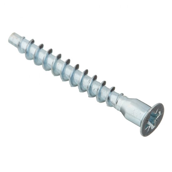 Стяжка шурупная оцинкованная 6,3х50 мм потайная головка PZ4 (15 шт.)