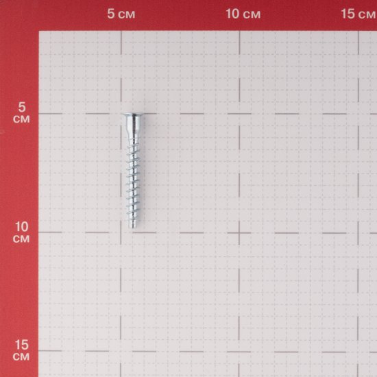 Стяжка шурупная оцинкованная 6,3х50 мм потайная головка PZ4 (15 шт.)