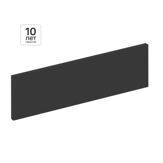 Фасад комода Лион София грей 80x22x1.8 см ЛДСП цвет серый