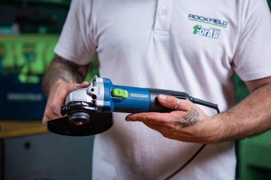 УШМ сетевая Rockfield RF75AG, 750 Вт, 125 мм