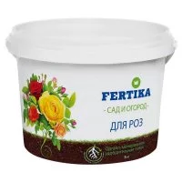 Удобрение органо-минеральное сухое для роз Fertika 5 кг
