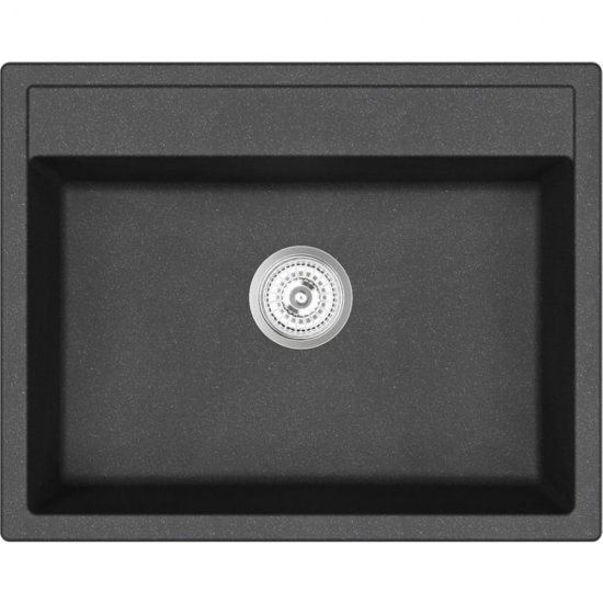 Кварцевая мойка EMAR EMQ-1640.Q Оникс