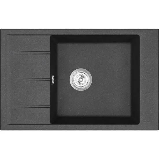 Кварцевая мойка EMAR EMQ-1780.Q Оникс