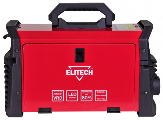 Сварочный полуавтомат инверторный Elitech ИСА 200, 200 А, до 4 мм