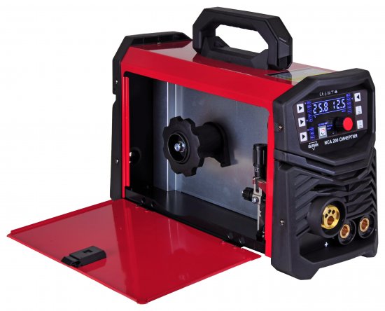 Сварочный полуавтомат инверторный Elitech ИСА 200, 200 А, до 4 мм