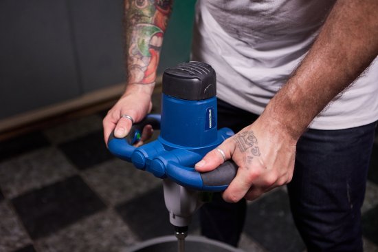 Миксер строительный сетевой Rockfield RF160MX, 1600 Вт