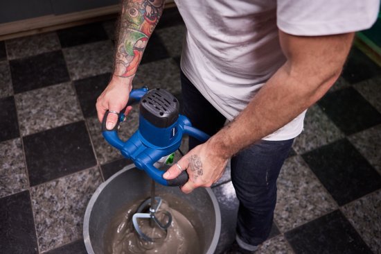 Миксер строительный сетевой Rockfield RF160MX, 1600 Вт