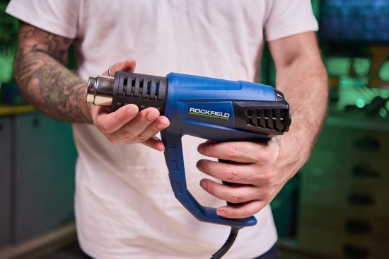 Фен технический сетевой Rockfield RF20HGK, 2000 Вт