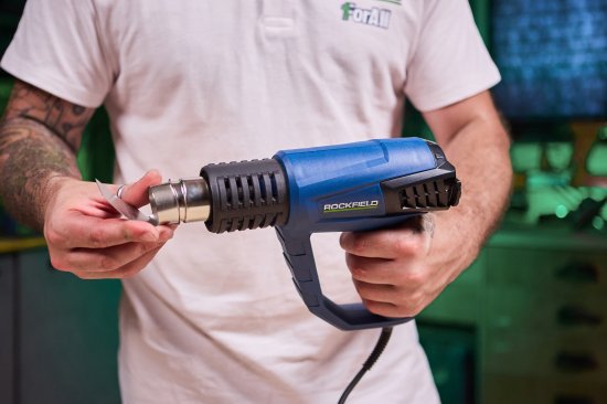 Фен технический сетевой Rockfield RF20HGK, 2000 Вт