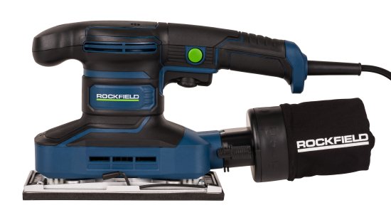 Вибрационная шлифмашина сетевая Rockfield RF26FS, 260 Вт, 90x187 мм