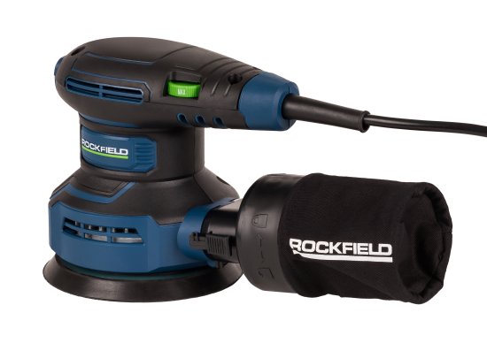 Эксцентриковая шлифмашина сетевая Rockfield RF40OS, 400 Вт, 125 мм