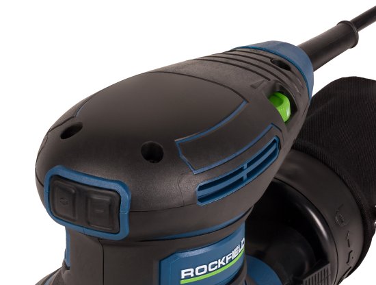 Эксцентриковая шлифмашина сетевая Rockfield RF40OS, 400 Вт, 125 мм