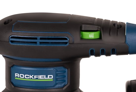 Эксцентриковая шлифмашина сетевая Rockfield RF40OS, 400 Вт, 125 мм