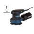 Эксцентриковая шлифмашина сетевая Rockfield RF40OS, 400 Вт, 125 мм