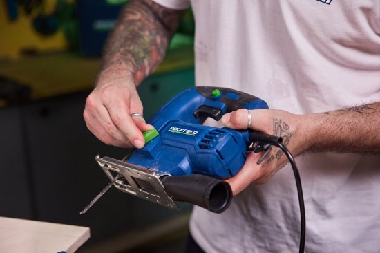 Лобзик сетевой Rockfield RF55JS, 550 Вт