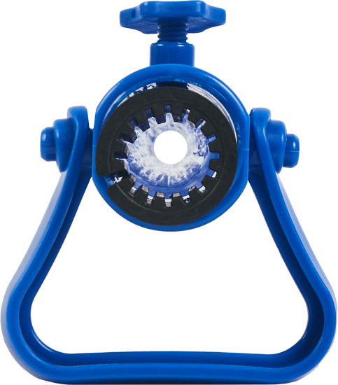 Штопор для садового зонта пластик ø 4.5см синий