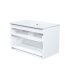 Каркас тумбы подвесной с раковиной Iddis Lahta LAH80W0i95K 50x80x47 см цвет белый