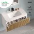 Каркас тумбы подвесной с раковиной Iddis Lahta LAH80W0i95K 50x80x47 см цвет белый