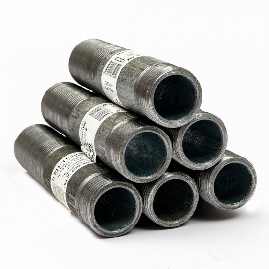 Сгон 1/2 НР(ш) х 200 мм стальной ДТРД