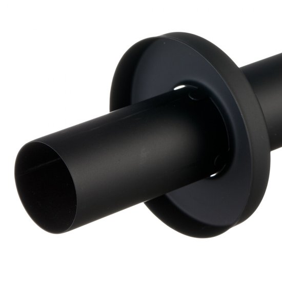 Сифон для раковины Tokito 1 1/4х50 мм без выпуска с соединением 32 мм черный (TOK-SHI-L32BL)