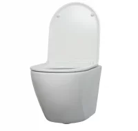 Унитаз подвесной Alcora Encanto LT-046E-R 49530 безободковый с сиденьем микролифт