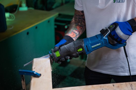 Пила сабельная сетевая Rockfield RF120RS, 1200 Вт